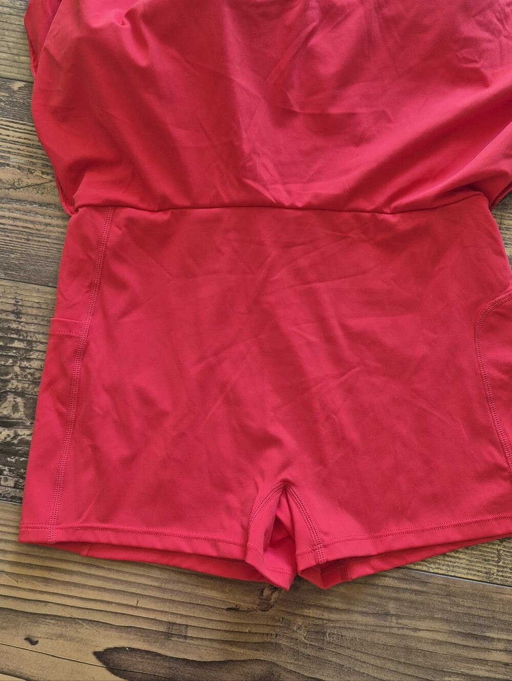 Halara Active Dress Romper Red Size Small - Picture 5 of 5